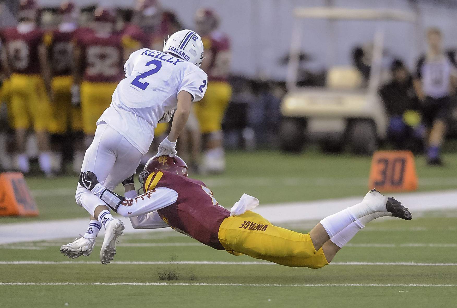 Vintage football vs. Acalanes